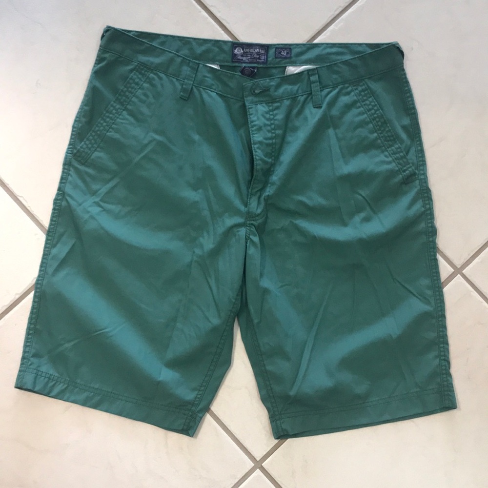 Men’s, Green, Chino Shorts
